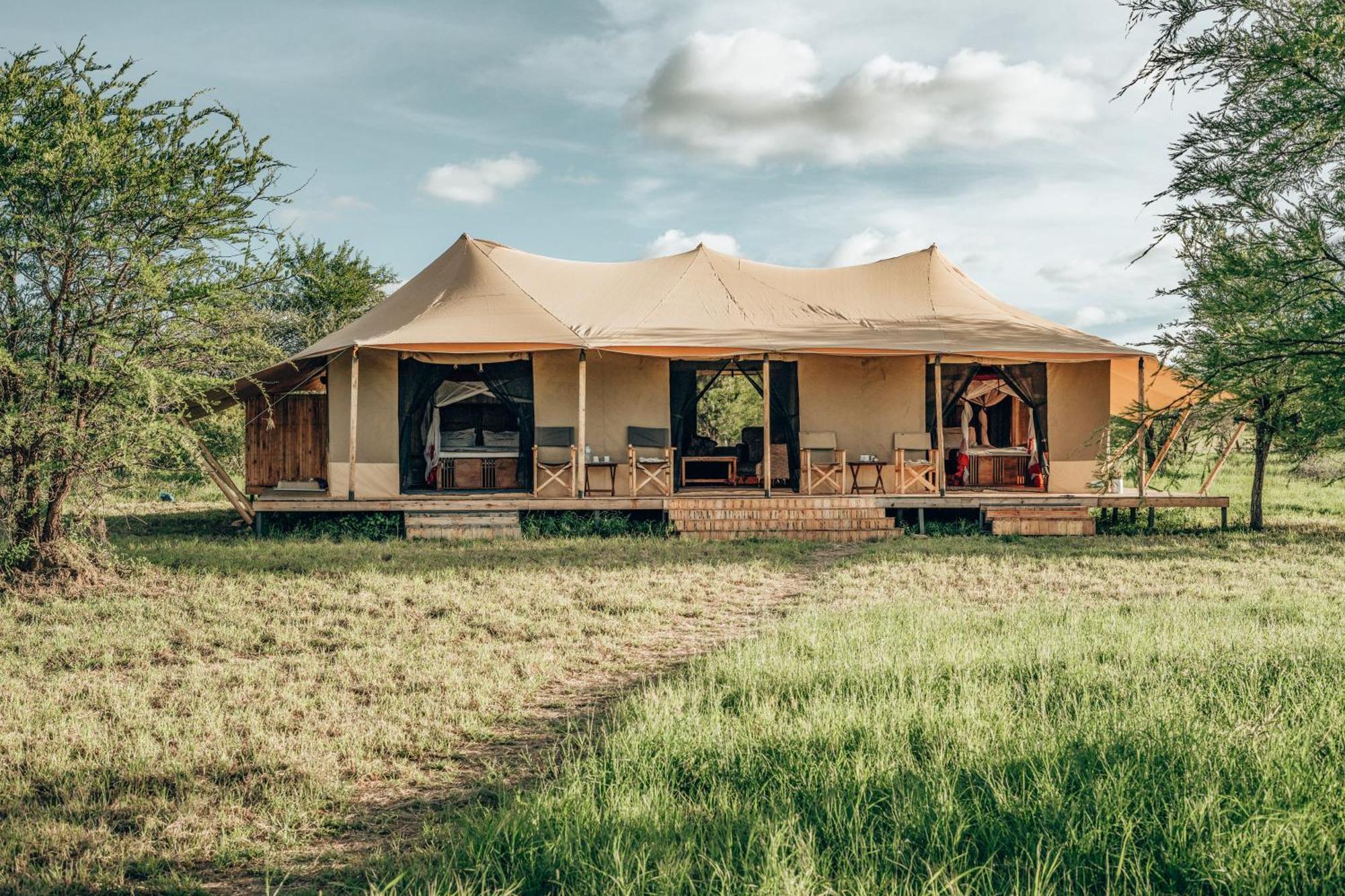 Hotel Serengeti Kamwene Tented Camp Nyabogati Exterior foto